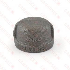 3/4" Black Cap (Imported)