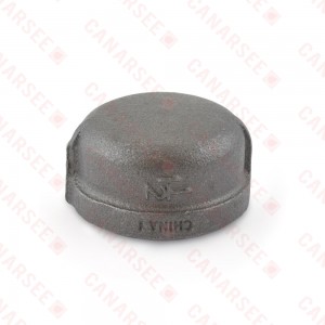 1-1/4" Black Cap (Imported)