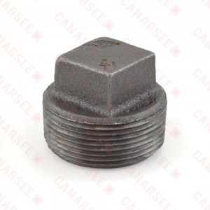 1-1/2" Black Plug (Imported)