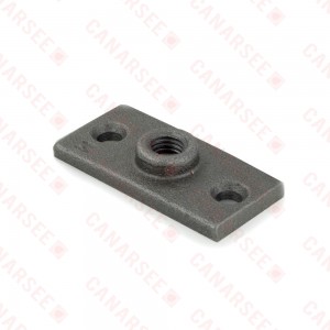 1/2" Black Ceiling Plate