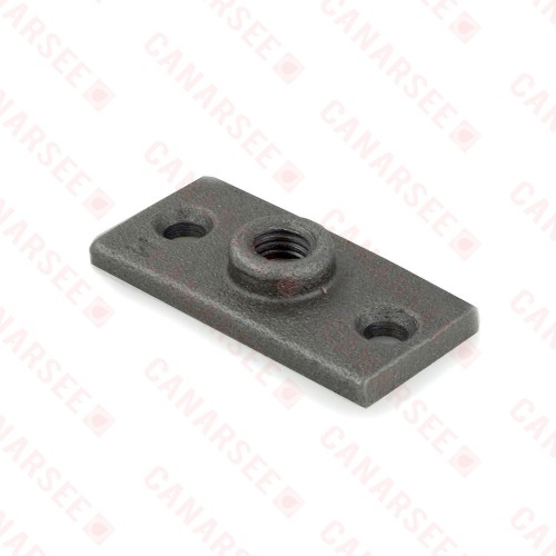 1/2" Black Ceiling Plate