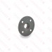 1/2" Black Floor Flange (Imported)