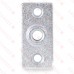 1/2" Galvanized Ceiling Plate