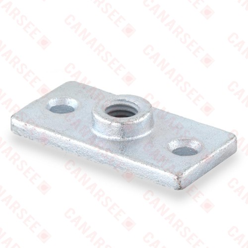 1/2" Galvanized Ceiling Plate