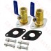 1-1/4” NPT Pump Isolation Valves