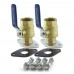 1-1/4” NPT Pump Isolation Valves