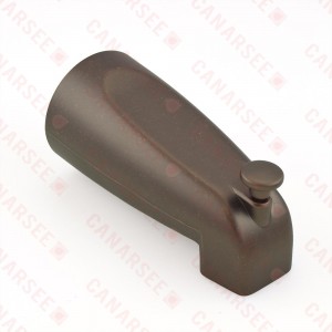 5-1/4" long, SmartSpout Slip-On Tub Spout w/ Shower Diverter, Oil Rubbed Bronze