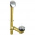 Lift and Turn Bathtub Drain Waste (Full Kit) w/ Chrome Plated Trim, 20GA Tubular Brass, 2-hole Lift and Turn Bathtub Drain Waste (Full Kit) w/ Chrome Plated Trim, 20GA Tubular Brass, 2-hole