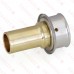 3/4" PEX Press x 1/2" Copper Fitting Adapter, Lead-Free Bronze 3/4" PEX Press x 1/2" Copper Fitting Adapter, Lead-Free Bronze