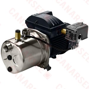 Shallow Well Jet Pump, 1/2HP, 115/230V, Stainless Steel