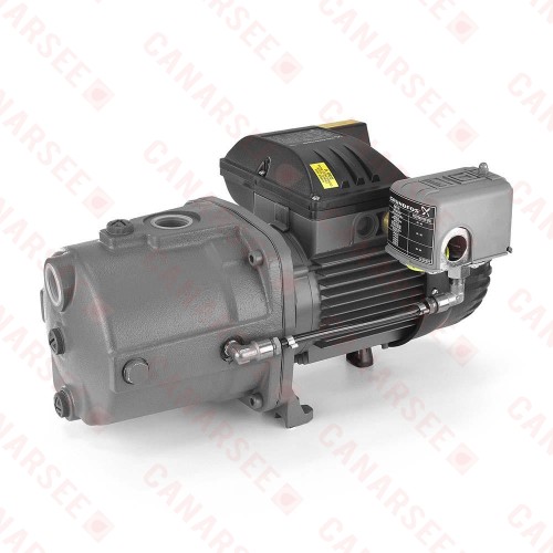 Shallow Well Jet Pump, 1HP, 115/230V, Cast Iron