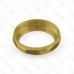 1-1/2" Tubular Slip Nut, Solid Rough Brass