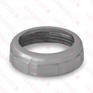 1-1/4" Tubular Slip Nut, Chrome Plated Zinc