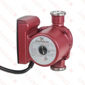 UPS15-35SUC/TLC 3-Speed Stainless Steel Circulator Pump w/ IFC, Timer & Line Cord, 1-1/4" Union, 1/6 HP, 115V
