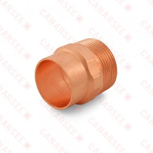 1-1/4" Copper x Male Threaded Adapter