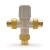 Honeywell 1/2” Union Threaded Mixing Valve (Lead-Free), 70F-145F