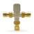 Honeywell 3/4” Union Threaded Mixing Valve (Lead-Free), 70F-120F