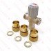 Honeywell AM102-US-1LF AM-1 Series Mixing Valve, 1" Union Sweat, 70 F to 145 F Honeywell AM102-US-1LF AM-1 Series Mixing Valve, 1" Union Sweat, 70 F to 145 F
