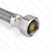 BrassCraft B1-12A-F 12" Poly-coated Connector to Faucet (1/2" FIP x 3/8" Compr.)