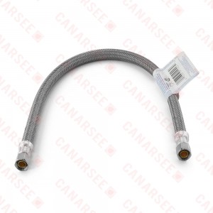 BrassCraft B1-20DW-F 20" Poly-coated Connector Faucet (3/8" Compr. x 3/8" Compr.) 