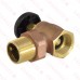 1-1/4" FIP x 1-1/4" MIP Union Steam Angle Radiator Valve, Economy Style