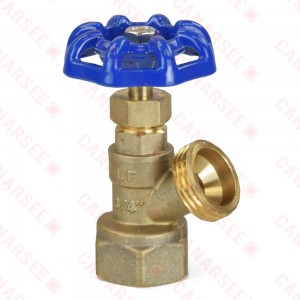 Wright Valves 3/4” FPT Full Flow Boiler Drain Valve, Lead-Free