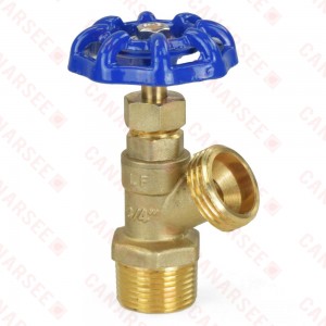 Wright Valves 3/4” NPT Full Flow Boiler Drain Valve, Lead-Free
