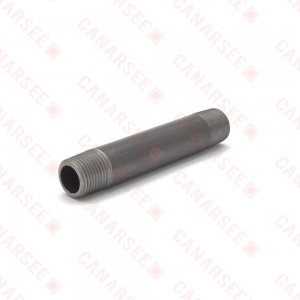 1/2” x 4-1/2” Black Pipe Nipple