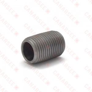 Everhot BL-012XCL 1/2" Close Black Pipe Nipple