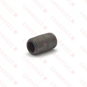 1/4" x Close Black Pipe Nipple
