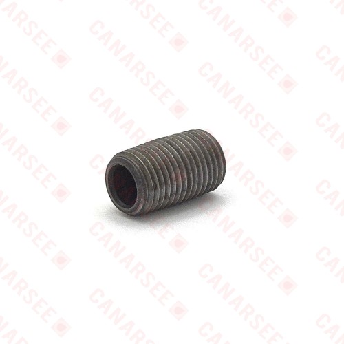 1/4" x Close Black Pipe Nipple