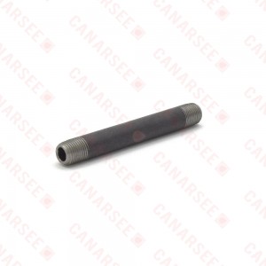 1/8” x 3” Black Pipe Nipple