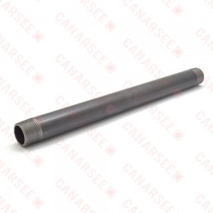 3/4" x 12" Black Pipe Nipple
