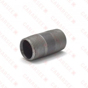 Everhot BL-034X2 3/4" x 2" Black Pipe Nipple
