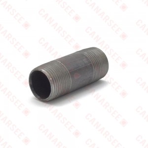 3/4” x 2-1/2” Black Pipe Nipple