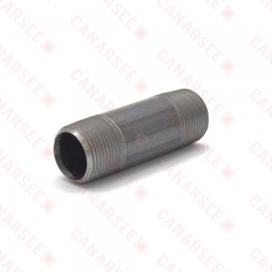 Everhot BL-034X3 3/4" x 3" Black Pipe Nipple