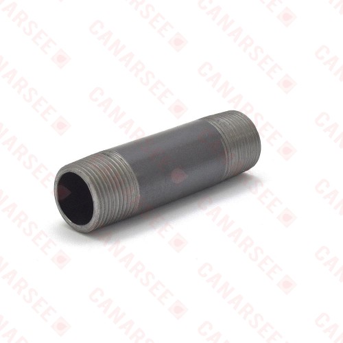 3/4” x 3-1/2” Black Pipe Nipple