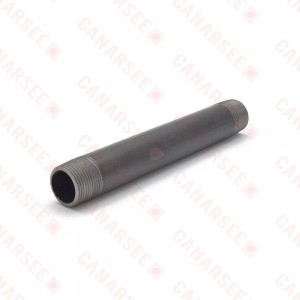 Everhot BL-034X7 3/4" x 7" Black Pipe Nipple