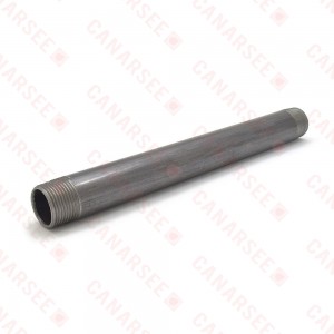 Everhot BL-100X12 1" x 12" Black Pipe Nipple
