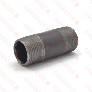 Everhot BL-100X3 1" x 3" Black Pipe Nipple