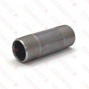 1” x 3-1/2” Black Pipe Nipple