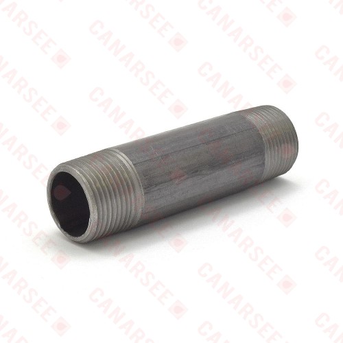 1” x 4-1/2” Black Pipe Nipple
