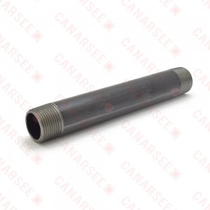 2” x 4” Black Pipe Nipple