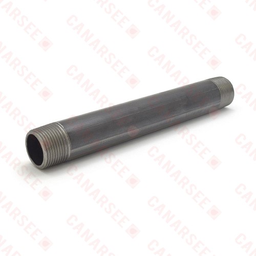 1” x 9” Black Pipe Nipple 1” x 9” Black Pipe Nipple