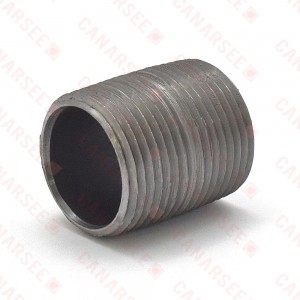 Everhot BL-100XCL 1" Close Black Pipe Nipple