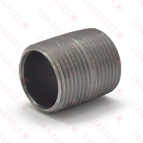 Everhot BL-100XCL 1" Close Black Pipe Nipple