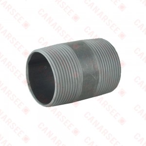 1-1/2" x 2-1/2" Black Pipe Nipple