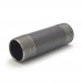 1-1/4” x 5” Black Pipe Nipple