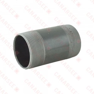 2" x 4" Black Pipe Nipple