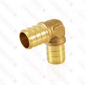 5/8” x 5/8” PEX Brass Elbow